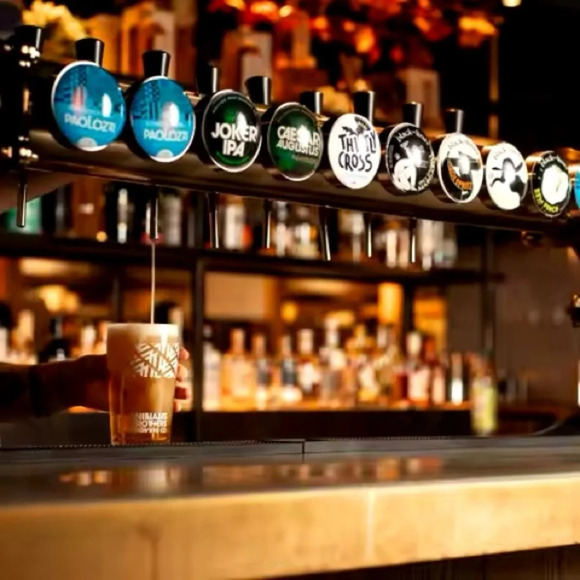 Mill St. Brewery - Round Fisheye Beer / Keg / Lens / Badge / Medallion 🍺 - Picture 4 of 5
